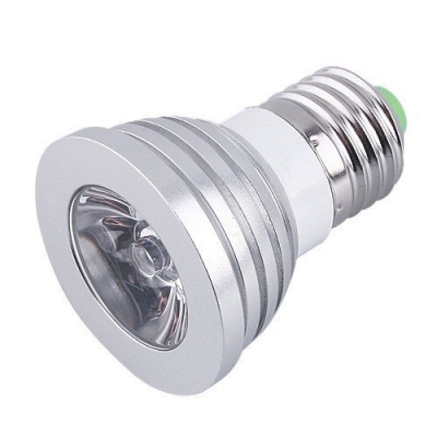 ! energy saving 4w e27 gu10 e14 b22 rgb led bulb lamp light color changing ir remote