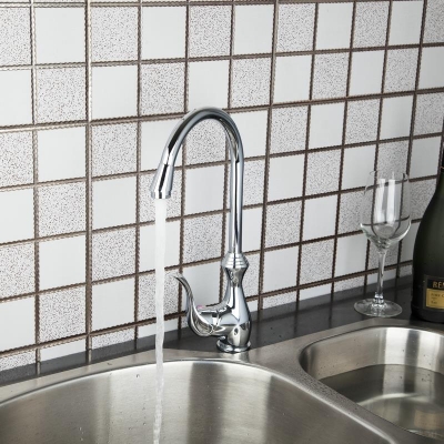hello new faucet chrome swivel kitchen sink mixer tap kitchen faucet 8498 torneira da cozinha 360 degree rotating faucet [kitchen-swivel-faucet-mixer-4459]