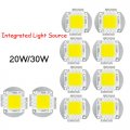 high power integrated 10pcs 20w led light source lamp beads45 * 45mil chip high brightness modified products zm00570/zm00571