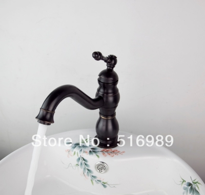 oil rubbed bronze bathroom basin faucet vesse sink mixer tap single handle new tree697 [oil-rubbed-bronze-7501]