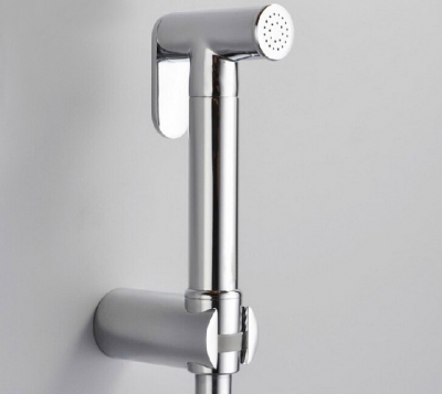 solid brass chrome handheld bidet brass chrome shower bd220-1 [bidet-faucet-2165]