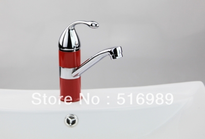 spray painting bathroom chrome deck mount new bathroom tap kitchen basin mixer tap colorful painting faucet gk-11