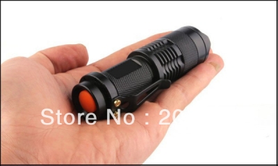 ultrafire cree q5 300lumens cree led torch zoomable cree led flashlight torch light for 1xaa or 1x14500-