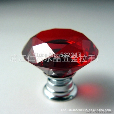 200pcs ,crystal handle furniture, furniture accessories, drawer handle, diamond shapes, hardware accessories