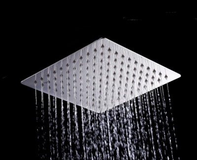 30cm * 30cm square stainless steel ultra-thin shower head 12 inch rainfall shower head th009