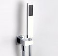 brass chrome hand held shower,brass holder, pvc shower wall mounted shower set bd250-a