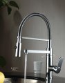 brass sink pull out kitchen faucet cold mixer water tap deck mounted single hole single handle torneira cozinha cocina
