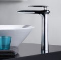 cold and water mixer tap ufo fashion design solid brass chrome bathroom basin faucet bf088-a