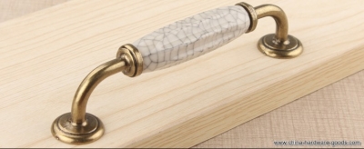 crack ceramics cabinet wardrobe cupboard knob drawer door pulls handles 128mm 5.04" mbs364-7 [Door knobs|pulls-2549]