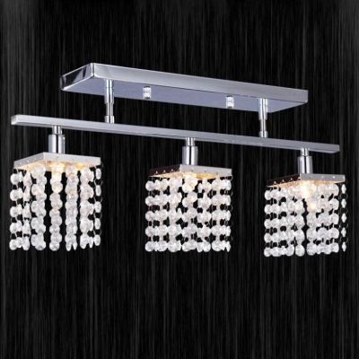 crystal chandelier with 3pcs g9 lights lamp home decoration lighting 110v-265v