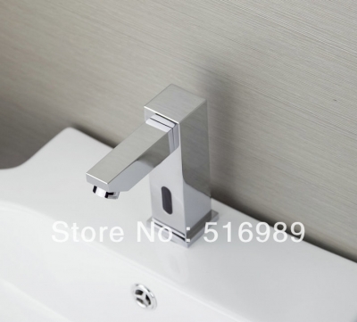 deck mount new touchless automatic hands bathroom sink tap cold & sensor faucet tree9 [automatic-sensor-faucet-1264]