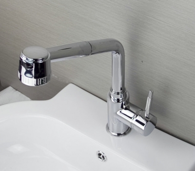 durable chrome fashion newly kitchen pull out faucet tap sam87 [pull-out-amp-swivel-kitchen-8023]