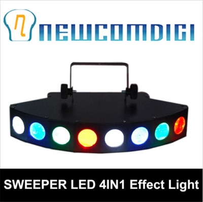 eyourlife new coming #led dj dance effect stage light beam rgbw 4in1 light 12 channel dmx [new-7262]