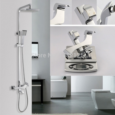 fress 2014 new patent design luxury bath & shower faucet set [shower-sets-8497]