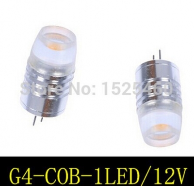 g4 aluminum case led light cob dc 12v 3w lamp crystal corn bulb chandelier smd zm00017