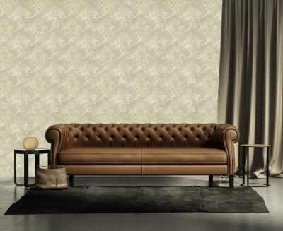 lf-77705 best simple art non-woven lines flocking wallpaper rolls,5m,beige,white,grey [wallpaper-9240]