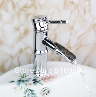 luxury bathroom faucet deck mount basin sink chrome brass mixer tap tree263