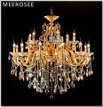 metal crystal chandelier lamp / light / lighting fixture gold color for el, lobby, foyer, villa