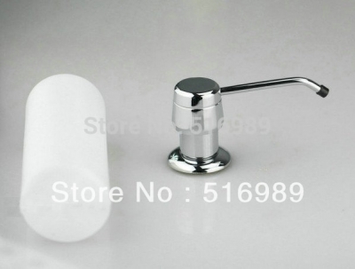 new brand polished chrome soap spensor stainless steel l-006 [liquid-soap-dispenser-6584]