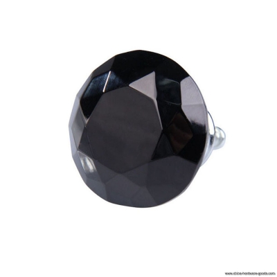 only new practical black clear crystal glass pull handle cupboard wardrobe drawer cabinet knob [Door knobs|pulls-2577]