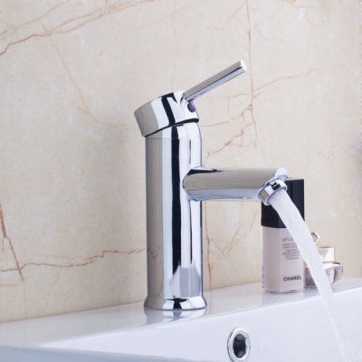 short /cold wash basin bathroom chrome deck mounted 92438/1 brass single handle sink vessel vanity torneira faucet,mixer tap [bathroom-mixer-faucet-1933]