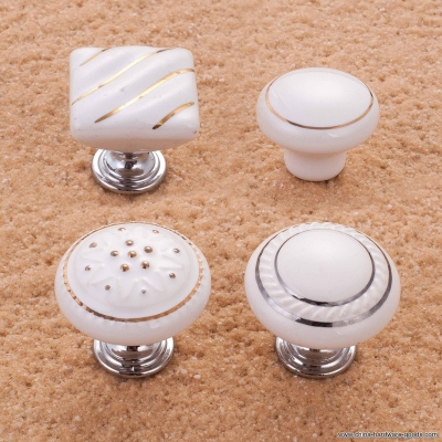 white ceramic knobs kitchen door cabinet cupboard knob pull drawers handle bedroom furniture handles and knobs [Door knobs|pulls-2602]