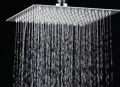 10 inch square 304 stainless steel ultra-thin shower heads rainfall shower head.rain shower th016