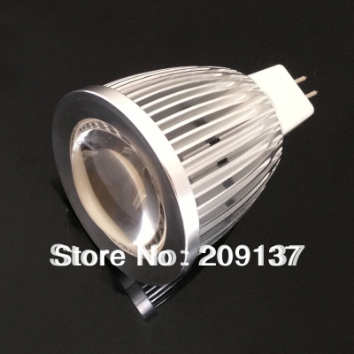 10pcs/lot 12v ac/dc mr16 cob 7w led warm white/cool white indoor lighting led bulbs