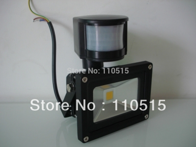 10w 20w 30wnew pir motion sensor led flood light induction sense lamp floodlight 85~265v