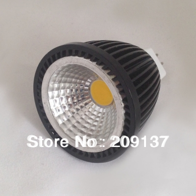 12v ac/dc mr16 led lamp light 7w cob led light support dimmable 10pcs/lot