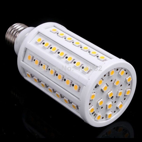 30pcs/lot 220v/110v e27 led lamp smd 5050 15w 86 leds led bulb light, warm white or cool white