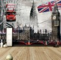 3d large murals of european style of ancient london wallpaper ktv bar coffee hall personality offbeat wallpaper