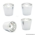 4 pcs cup type small knob crystal glass handle knob cabinet door pull handle 22mm tk0762 tore
