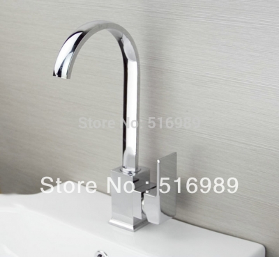 all brass single handle pre-rinse spring kitchen faucet with swivel spouts, chrome sdfln061650 [kitchen-mixer-bar-4265]