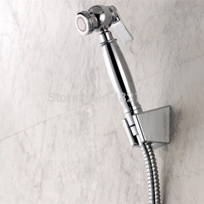 bathroom accessories chrome polished brass bidet small shower toilet faucet mixer tap hand shower [bidet-faucet-2102]