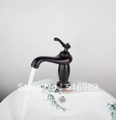 bathroom sink vessel faucet rubbed bronze oil one hole basin mixer tap tree683