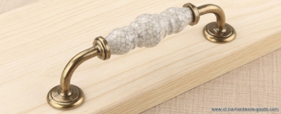 crack ceramics cabinet wardrobe cupboard knob drawer door pulls handles 128mm 5.04" mbs364-8 [Door knobs|pulls-1375]