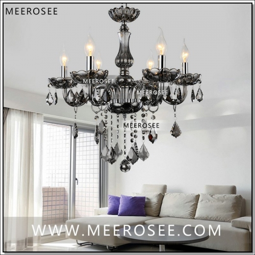 d23" modern crystal glass chandelier light fixture cristal chandelir lustre for home living different colors and ready stock