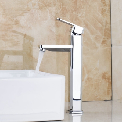 hello 8356g excellent quality bathroom basin sink mixer tap brass chrome vessel vanity single handle /cold water faucet [bathroom-mixer-faucet-1587]