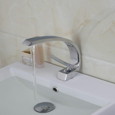 hello bathroom basin faucet brand new polished chrome single hole basin sink mixer tap 9910/6 [bathroom-mixer-faucet-1739]