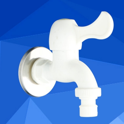 hello wall mounted torneira washing machines white bathroom single cold chrome vessel vanity washroom 2015 basin sink tap faucet [washing-machine-faucet-9436]