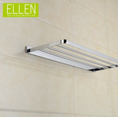 high-end bath towel holder brass bathroom shelves towel bar bathroom wall shelf [bathroom-towel-shelf-2064]