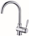 solid brass chrome kitchen sink swivel faucet mixer include 2pcs of hose kitchen faucet torneiras de parede para cozinha