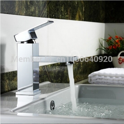 square style basin faucet bathroom [basin-faucet-148]