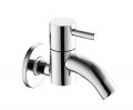 wall mounted waterfall basin faucet for bathroom, chrome plated faucet bibcocks tap sc313