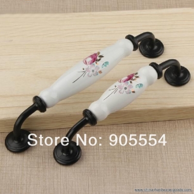 128mm ceramics drawer handle furniture handle [Door knobs|pulls-1405]