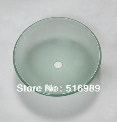 artistic tempered glass vessel vanity hand print color sink bowl tree bathroom sink 147 [glass-sink-3788]