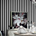black and white striped wallpaper for walls modern wall paper stripes papel de parede roll for living room bedding room