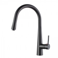 black sofia faucets ultra modern pull out kitchen sink mixer