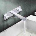 brass chrome finish in wall bathroom faucet torneira
